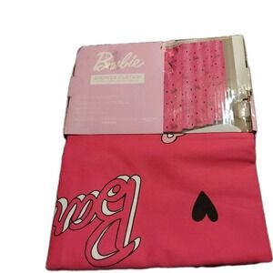 New Barbie Fabric Shower Curtain 72x72" Cloth Bathroom Accessories Mattel New